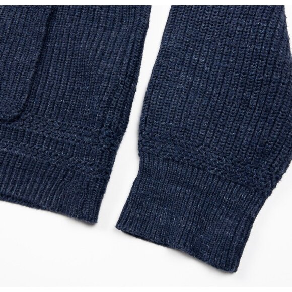 Polo by Ralph Lauren Navy Blue Cardigan Sweater - Picture 4 of 12